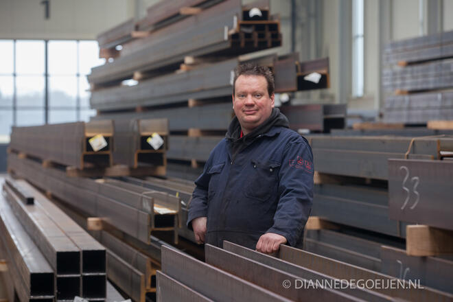 Opslag staalprofielen