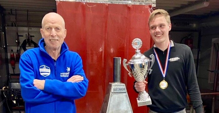 Ivo Lubbers Nederlands Kampioen lassen